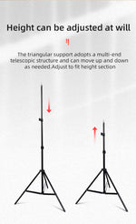 Small Portable Projector Screen Tripod Stand lejiada Mobile Projection Screen, Lightweight Carry & Durable Easy Adjustablle for Schools Meeting Conference Indoor Outdoor Use