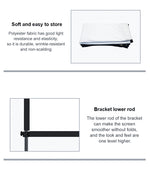 Dural Bracket Screen and Stand -lejiada Mobile Projection Screen, Lightweight Carry & Durable Easy Adjustablle for Schools Meeting Conference Indoor Outdoor Use,