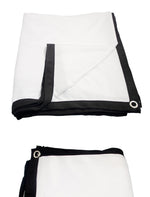 Projector Screen 16:9 160° Viewing Upgraded -lejiada Straight Edges, Foldable, Washable and Wrinkle-Free - for Indoor Home Theater and Outdoor Cinema