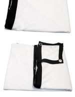 Projector Screen 16:9 160° Viewing Upgraded -lejiada Straight Edges, Foldable, Washable and Wrinkle-Free - for Indoor Home Theater and Outdoor Cinema