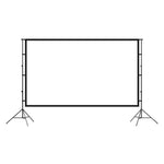 Projector Velcro Screen and Stand, lejiada Upgraded Large Projection Screen Anti Crase Foldable with Carry Bag for Party Outdoor Movie Nights, Film Festivals, Business Presentations, Meetings, Home