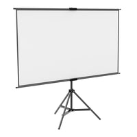 Mobile Projection Screen, Lightweight Carry, Durable Easy Adjustable for Schools, Meeting Indoor Outdoor Small Portable Projector Screen Tripod Stand